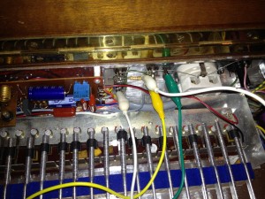 Wiring of first working setup