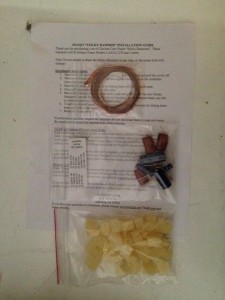 Repair Kit ordered from clavinet.com
